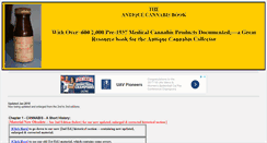 Desktop Screenshot of antiquecannabisbook.com